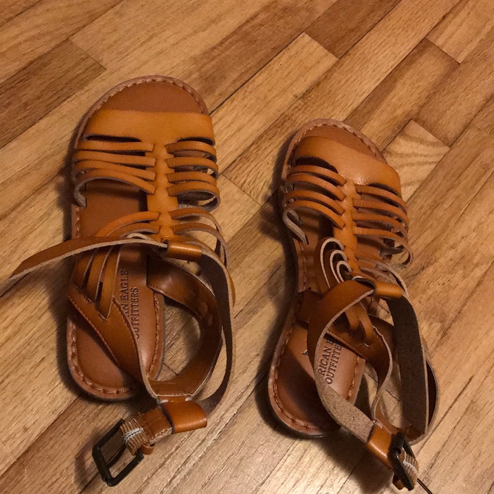 American Eagle Outfitters sandals.